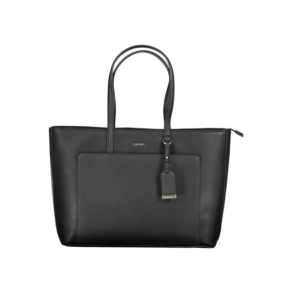 Calvin Klein Siyah Polyester El Çantası